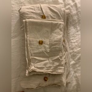 Pottery Barn Duvet Cover + shams